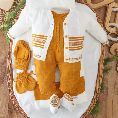 Saída de Maternidade Muriel - Mostarda